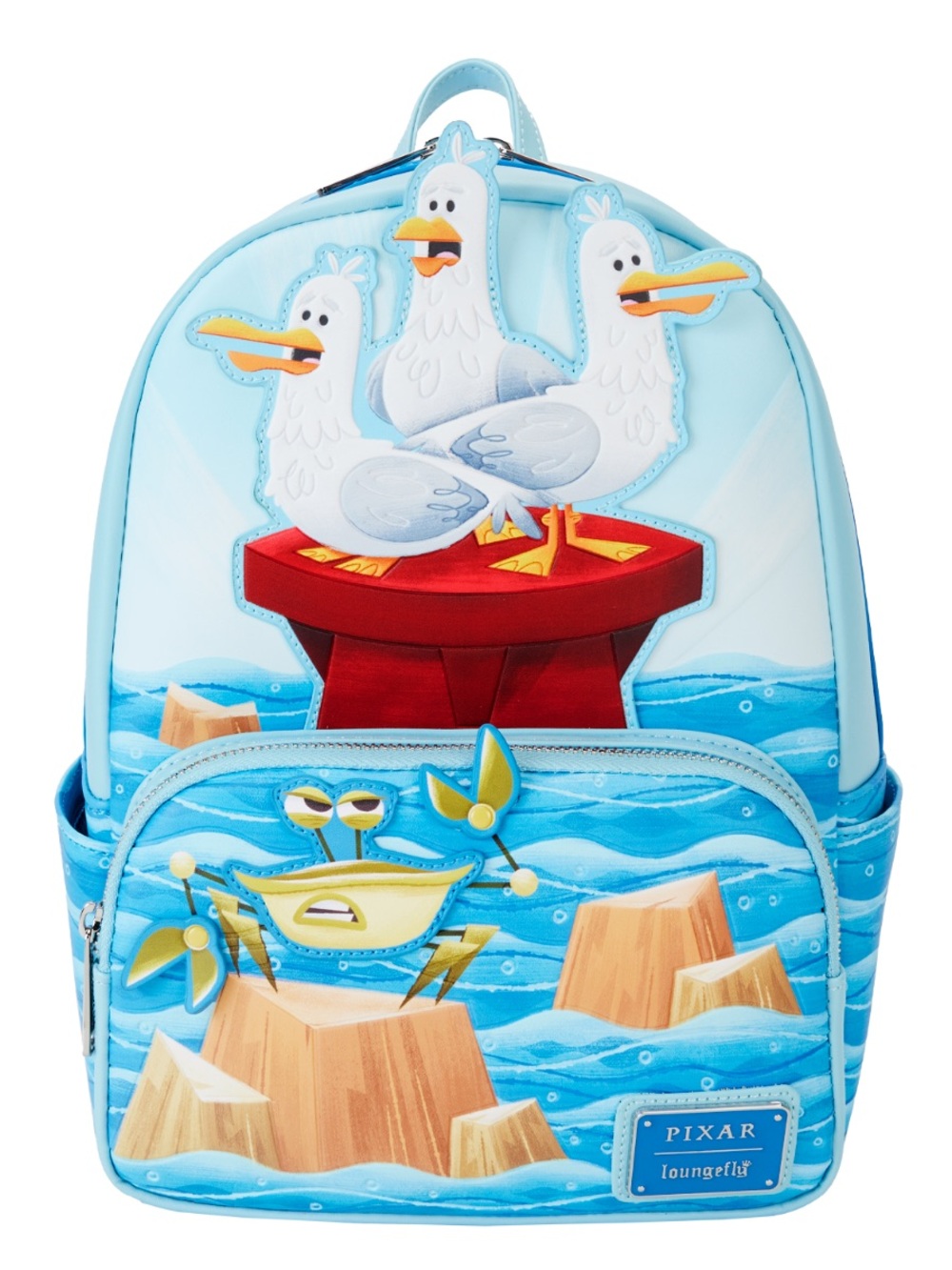 NWT Loungefly Finding Nemo Seagulls Mine Mine Mine Mini Backpack
